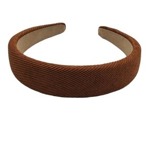 Wide fabric headband hair accessories